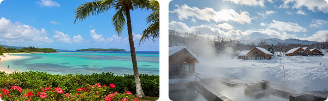 リゾート地写真